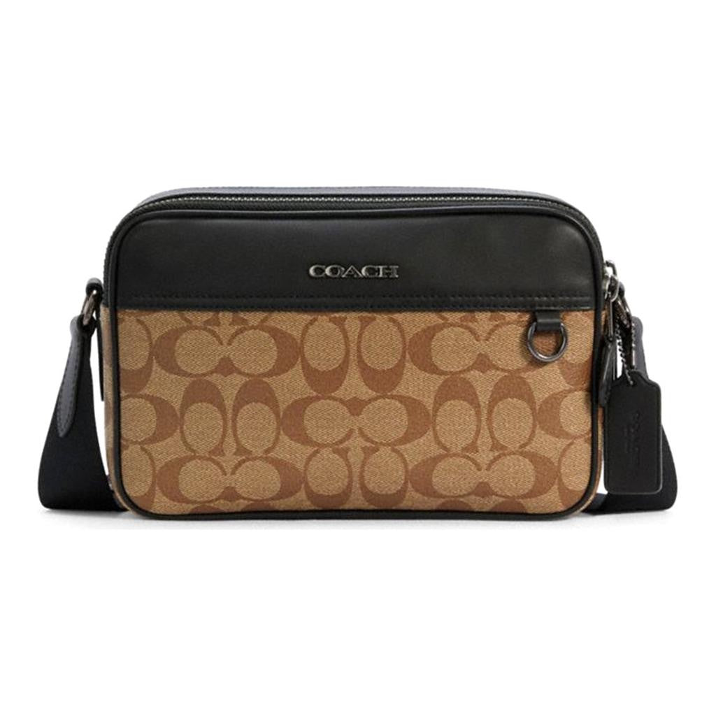 Signature Crossbody — Camel