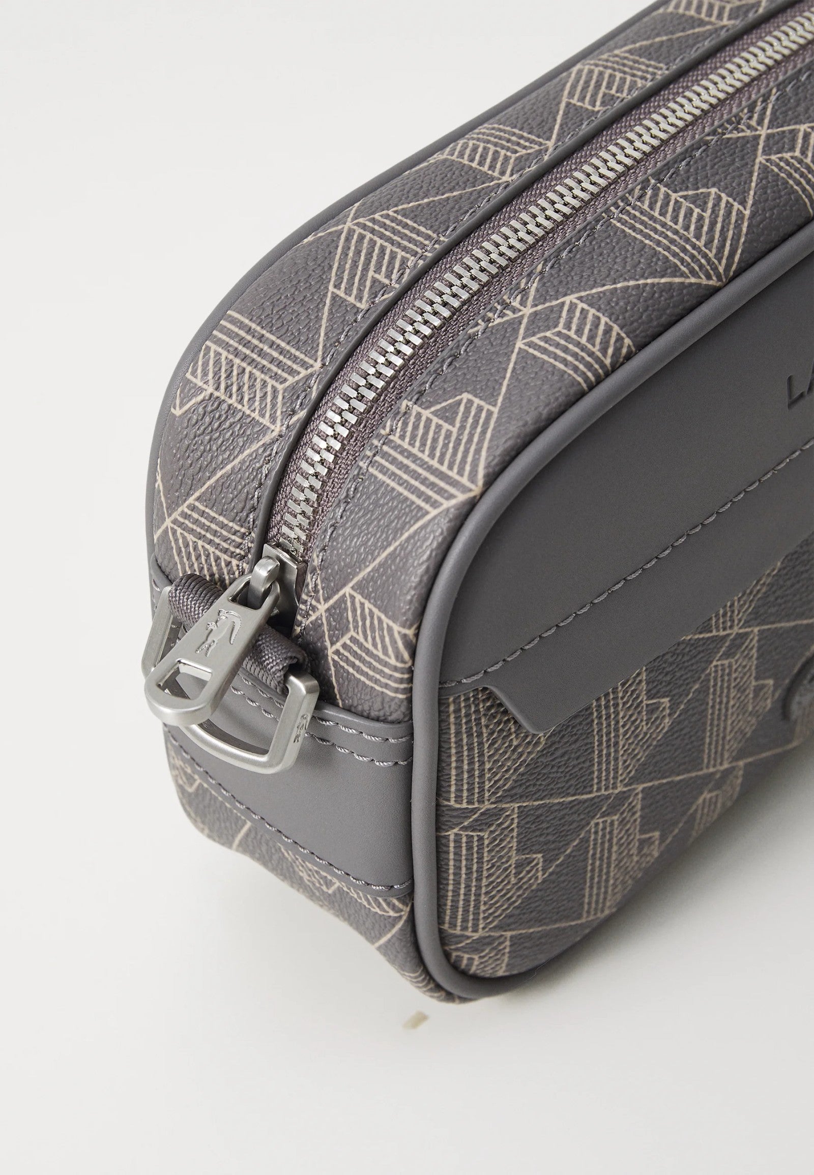 Monogram Camera Bag — Grey