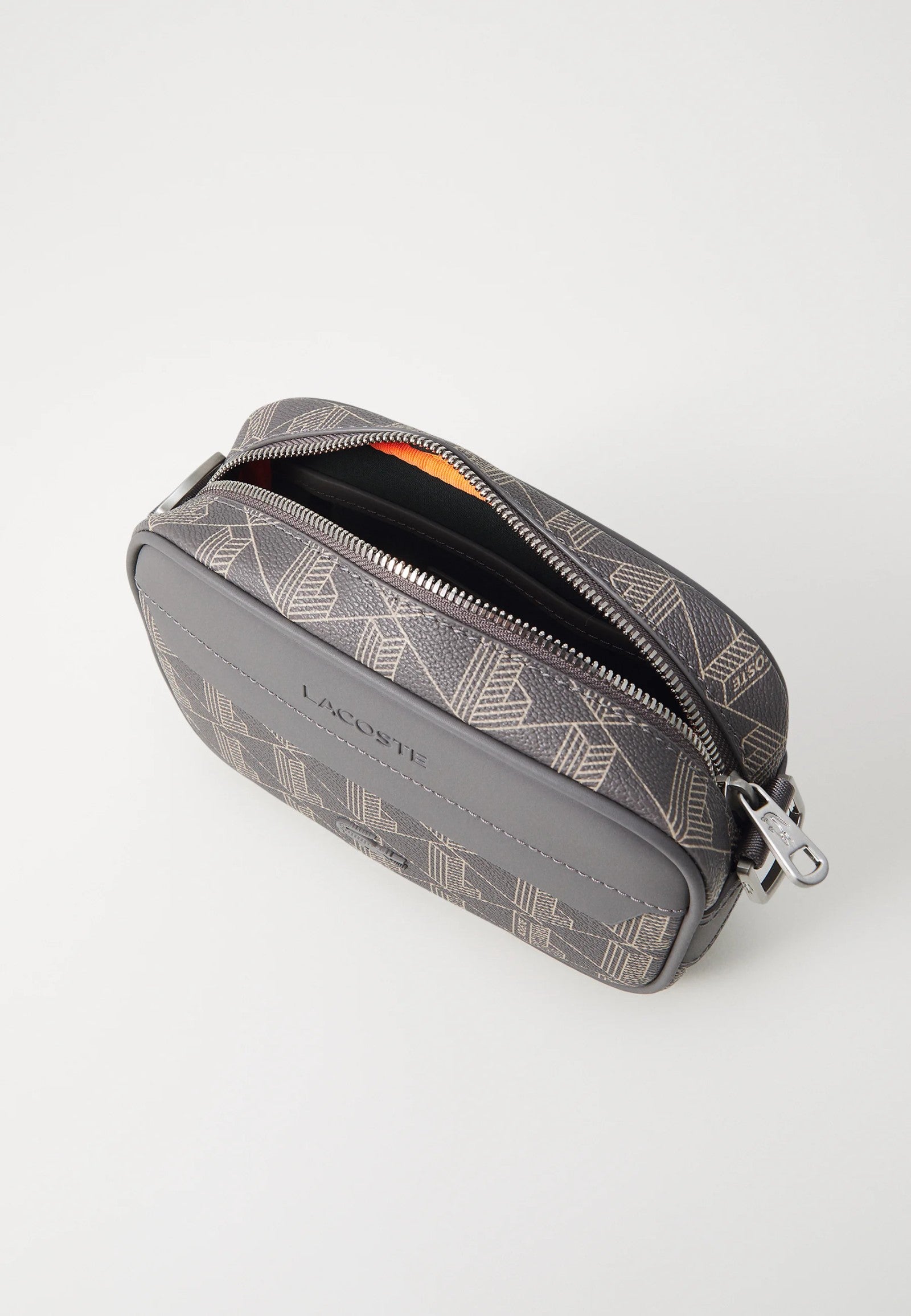 Monogram Camera Bag — Grey