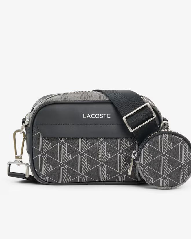 Monogram Camera Bag Duo — Grey