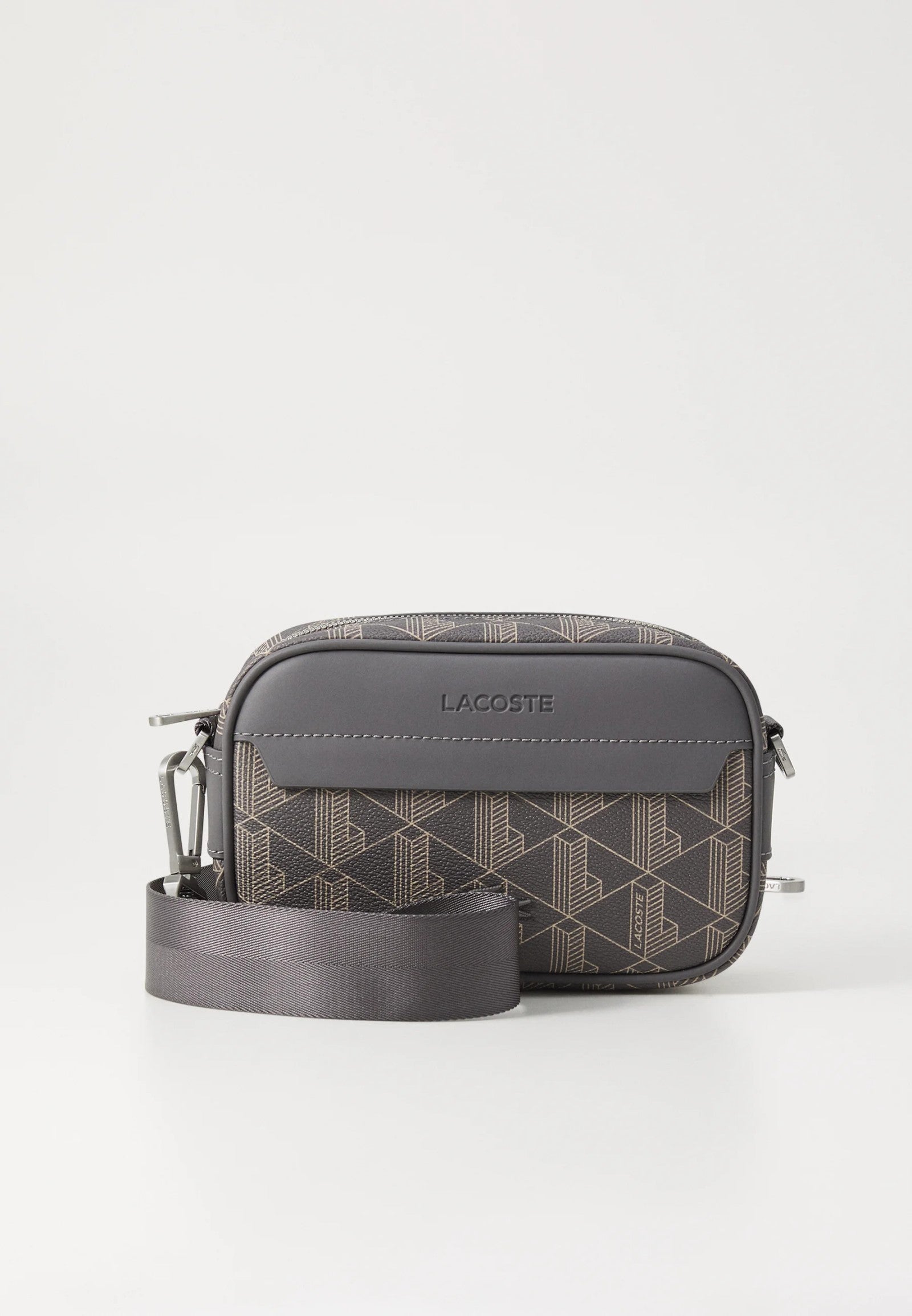 Monogram Camera Bag — Grey
