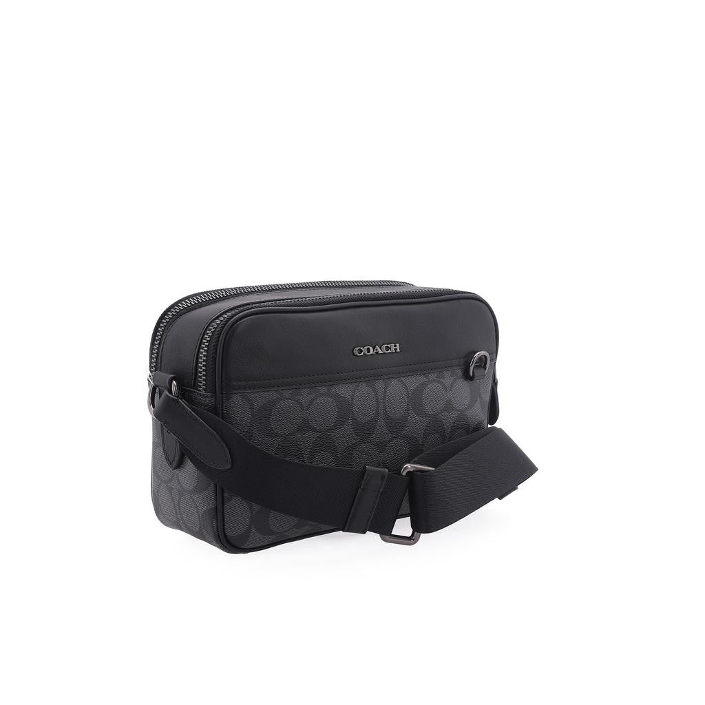 Signature Crossbody — Charcoal