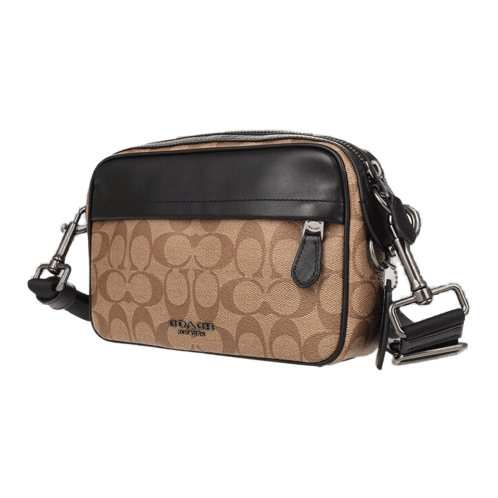 Signature Crossbody — Camel